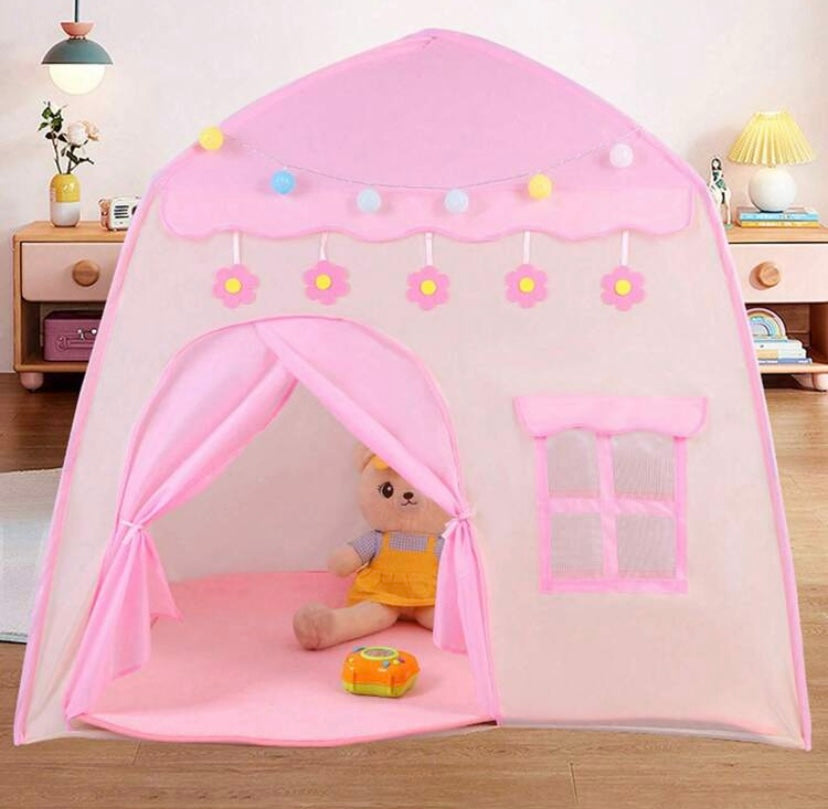 Children's Tent, Indoor Princess Girls Playhouse Tent